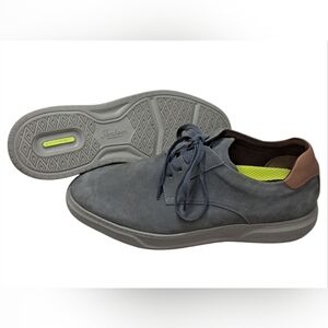 Florsheim Premier Plain Toe Sneakers  Men’s 12M Gray Nubuck Excellent